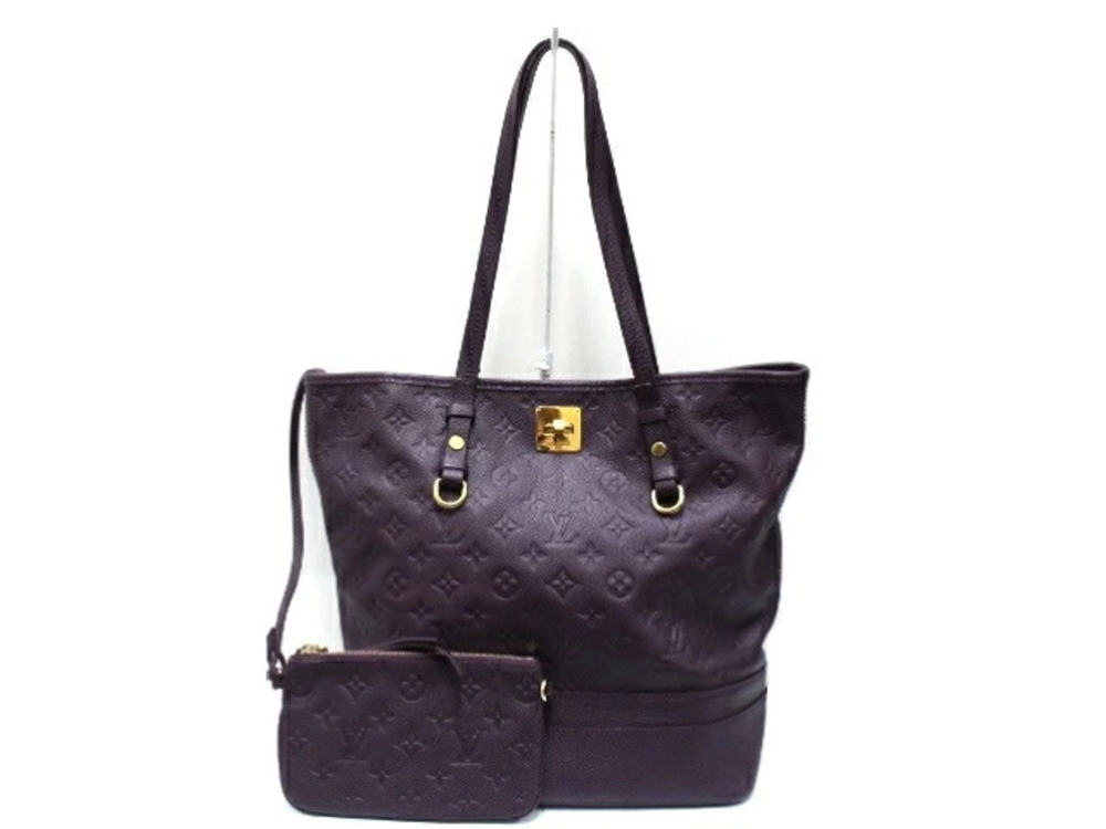 LOUIS VUITTON Citadine Tote Bag Monogram Empreinte Aube